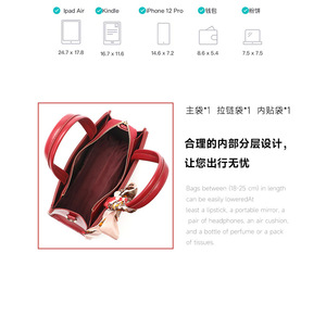 Bolsos cruzados de diseñador de moda, bolsos de hombro de cuero PU de alta calidad, bolsos de mano informales de lujo para mujer - Product Image 3