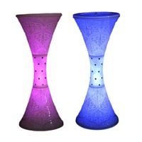 Support de fleurs en forme de colonne romaine blanche en plastique de haute qualité, très vendu, pour événements européens, décoration de mariage