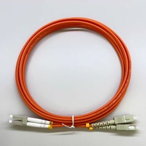 Cable de Fibra Óptica Multimodo Dúplex OM2 LC/UPC a SC/UPC de Grado Industrial, Conector de Cable de Fibra Óptica LSZH MM - Product Image 6