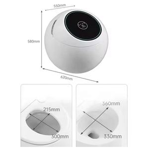 WC à siphon avec capteur et buse <span class=keywords><strong>de</strong></span> nettoyage, cuvette monobloc, sanitaires modernes, bidet automatique pour salle <span class=keywords><strong>de</strong></span> bain - Product Image 3