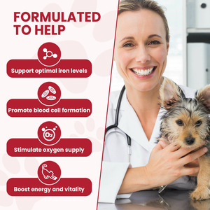 Il liquido multivitaminico della miscela naturale gocce di integratori per la cura della salute degli animali domestici completa in modo completo 42 nutrienti essenziali - Product Image 4