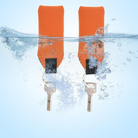 Porte-clés flottant personnalisé en néoprène pour bateau, pendentif flottant pour clés, porte-clés étanche en mousse pour sports nautiques