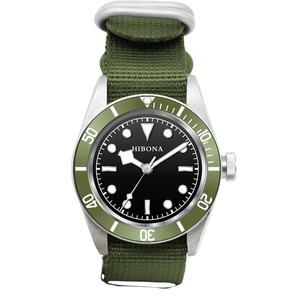 Montre de luxe pour homme avec logo personnalisé, étanche 10 ATM, montres pour homme, montres de plongée - Product Image 4