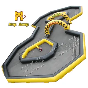 New design kids race track hot sale race track Inflatable Race Track for sale