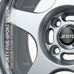 Cerchi in Lega Sportivi Flow Forming 15x7 Pollici 4x100 PCD Leggeri 7kg per Tuning e Corse, Certificati VIA JWL per Auto Passeggeri - Product Image 3