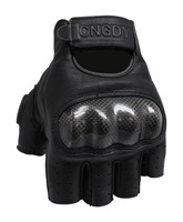 Gants mi-doigts en fibre de carbone pour moto, gants de motocross, gants de moto personnalisés