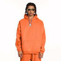 Sweat à capuche unisexe en molleton épais, style streetwear oversize, lavable en machine, résistant au séchage, anti-rétrécissement, anti-décoloration