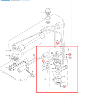 Ensemble de pompe à huile 22923056 pour machines à coudre JUKI DDL-8100E DDL-900A DDL-8700 DDL-5550N AE-200A