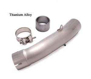 Tuyau central d'échappement de moto pour <span class=keywords><strong>KTM</strong></span> <span class=keywords><strong>390</strong></span> <span class=keywords><strong>Adventure</strong></span> 250 <span class=keywords><strong>390</strong></span> ADV <span class=keywords><strong>2021</strong></span> Escape Moto Modify Middle Tube Link Pipe - Product Image 6