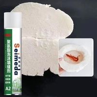 Mousse isolante en polyuréthane expansée imperméable Seimeda, haute performance, pour le remplissage des espaces entre les toits, les fenêtres et les portes