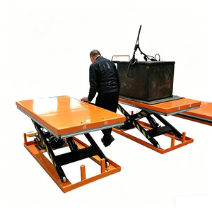 Table élévatrice à ciseaux hydraulique stationnaire inclinable avec commande personnalisée - Product Image 5
