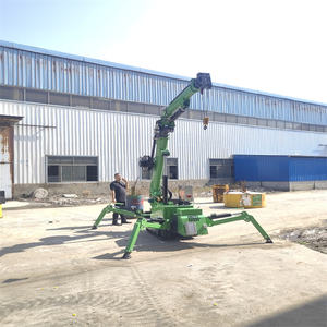 Mesin derek laba-laba perayap kompak pengukuran langsung dari pabrik baru dengan kapasitas 1.2T Tinggi pengangkat 7m - Product Image 1