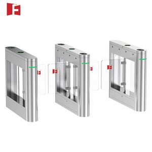 Torniquete Inteligente de Acero Inoxidable con Sensor Óptico, Barrera Giratoria, Control de Acceso Biométrico con Código QR y RFID, Entrada para Peatones - Product Image 1