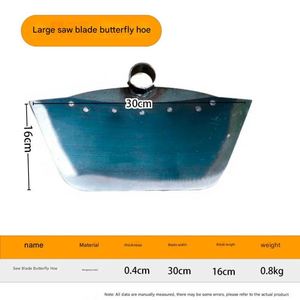 Lame de scie en acier épaissi, outil de désherbage aiguisé spécial à long manche pour l'agriculture en extérieur - Product Image 3