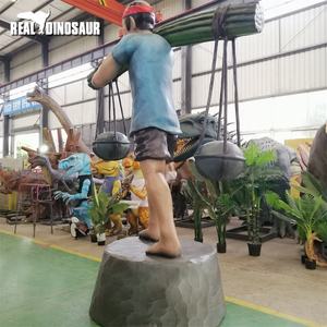 نموذج بشري عملاق متحرك مخصص عالي المحاكاة بحجم طبيعي - Product Image 5