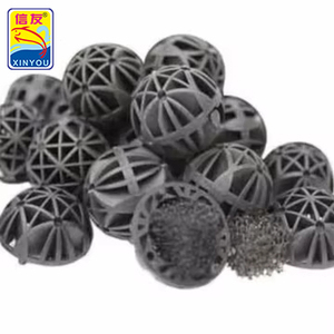 Bolas Biodegradables de PP Ecológicas de 46 mm para Purificación de Agua en Acuarios, Estanques de Koi, Material Filtrante para Acuarios, Biósfera Hecha de Plástico Duradero - Product Image 1