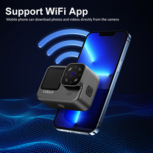 Cámara de Acción Portátil 4K de Fábrica, EIS de 6 Ejes, Pantalla Táctil de 2.0'', Cámara de Video para Selfies, Resistente al Agua hasta 25 Metros, Cámara Deportiva para Casco de Bicicleta - Product Image 5