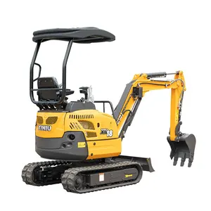 Rhinoceros New XN18 Cheap Price Chinese Mini Excavator Small Digger Crawler Excavator For Sale