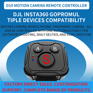 Télécommande sans fil Bluetooth pour caméra d'action <span class=keywords><strong>GoPro</strong></span> Hero 13 12 11 10 9 DJI Osmo Action Insta360, télécommande étanche au <span class=keywords><strong>poignet</strong></span> - Product Image 4