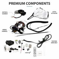 Kit de porte coulissante électrique pour Pentium M9 MPV, conversion de porte centrale, pièces de carrosserie modifiées