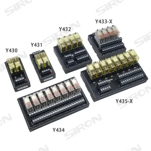 SiRON Y43 DC24V power relays board plc remote control 2 4 8 16 32channel 40pin relay module block