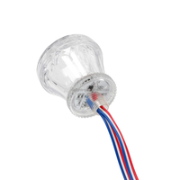 Turbo Lumière RVB Ampoules LED Pixel 12v 24V Aire De Jeux Cabochon Led RVB 60mm Pixel 9 Led Parc D'attractions Lumière