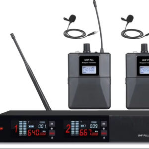 Micrófono inalámbrico VR602 UHF PLL para KTV <span class=keywords><strong>karaoke</strong></span> cantando auriculares de mano Lavalier 500-900Mhz micrófono de canto KTV súper estable - Product Image 1