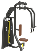Mesin Lateral Raise Premium Baja Berkualitas Tinggi dengan Beban Pin 70kg, Penyesuaian Beban, Alat Latihan Bahu untuk Kekuatan di Gym