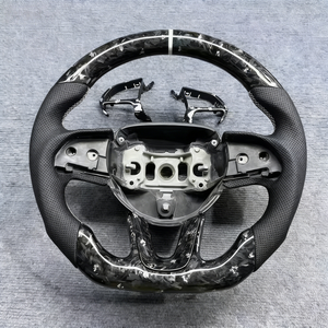 Volant de direction forgé sur mesure pour Dodge Charger <span class=keywords><strong>Challenger</strong></span> SRT <span class=keywords><strong>RT</strong></span> TA GT <span class=keywords><strong>Challenger</strong></span> Hellcat 2019-2023 - Product Image 1