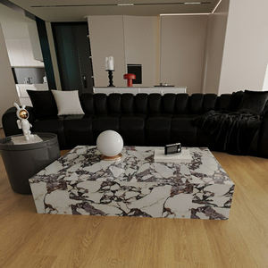 Tavolino Laterale Moderno in <span class=keywords><strong>Marmo</strong></span> Personalizzato, Plinto Quadrato in <span class=keywords><strong>Marmo</strong></span> Naturale per Arredamento Casa - Product Image 6