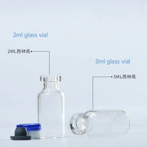 Frascos de Vidrio de 2ml y 3ml para Envasar Concentrados de Aceites Esenciales, Muestras Cosméticas Liofilizadas para Belleza y Cuidado de la Piel - Product Image 6