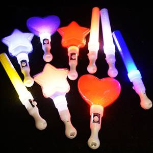 Özel Logo LED aşk sopa Pentagram yıldız oyuncak aydınlık konser ışık sopa mezuniyet şükran noel ve paskalya için - Product Image 5