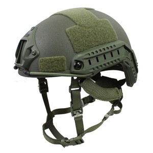 Casco de Seguridad Táctico Ajustable, Transpirable, Resistente a Impactos, Protección para la Cabeza, Deportes al Aire Libre, Unisex para Adultos, Color Bronceado - Product Image 3