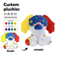 Peluche personnalisée chien chiot Kawaii, jouet en peluche OEM ODM, mignon dessin animé, vente en gros