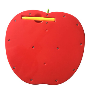 Tableau de traçage créatif Big <span class=keywords><strong>Apple</strong></span> en ABS pour les enfants de 2 à 13 ans – Enseignement pratique - Product Image 1