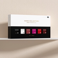 CANNI 2025 – Lot de 6 vernis à ongles gel UV sans HEMA 9 ml – Esmaltes pour salon de manucure – Kit de vernis gel UV soak-off pour nail art