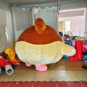 Disfraz Inflable <span class=keywords><strong>de</strong></span> Mascota <span class=keywords><strong>de</strong></span> Hámster <span class=keywords><strong>de</strong></span> Dibujos Animados <span class=keywords><strong>de</strong></span> la Suerte, Diseño Personalizado para Festivales, Desfiles y Eventos Corporativos, MOQ 1 Pieza, Soporte - Product Image 2