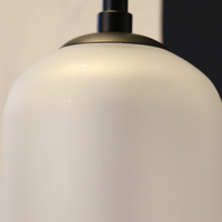 Applique murale LED moderne, luminaire minimaliste en tube de verre, pour chambre à coucher, chevet, salon, hôtel, éclairage décoratif