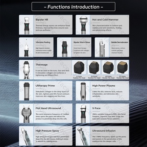 NewFace CE LVD Leistungsstarkes Umfassendes High-End Hautpflege-System 12-in-1 Multifunktionales Hydra Beauty Gesichtsbehandlungsgerät - Product Image 3