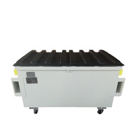 Poubelle mobile d'extérieur Conteneur à déchets Poubelles Marrell bin