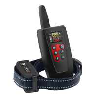 Meilleur vendeur 2 en 1 collier électronique anti-aboiement pour chien collier d'entraînement anti-aboiement collier antichoc pour chien avec télécommande