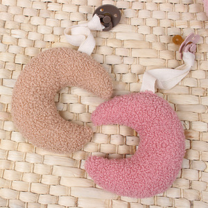 Popular en Instagram: Soporte <span class=keywords><strong>de</strong></span> <span class=keywords><strong>chupete</strong></span> <span class=keywords><strong>de</strong></span> peluche con forma <span class=keywords><strong>de</strong></span> luna, cadenas colgantes <span class=keywords><strong>de</strong></span> acrílico para <span class=keywords><strong>chupete</strong></span>, juguete <span class=keywords><strong>de</strong></span> guardería suave y reconfortante, clip para <span class=keywords><strong>chupete</strong></span>, 0-12 meses - Product Image 6