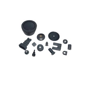 Custom <b>Rubber</b> Parts Epdm <b>Silicone</b> Black High Temperature Resistance Industrial Mechanical Components Moulding Process - Product Image 1