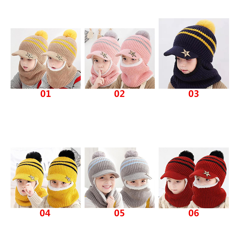 Set 2 Pezzi Cappello E Sciarpa A Righe Per Bambina Mayoral - Con Pompon, Tessuto Caldo, Misto Viscosa/poliammide/poliestere
