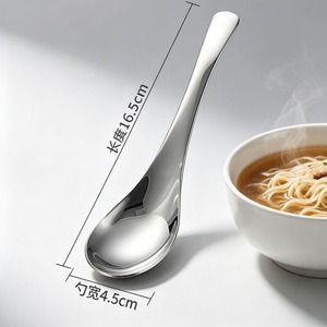 Gold Plated Stainless Steel Tea Spoons Mirror Finish Long Handle Minimalist Design Dishwasher Safe Party Utensils - Product Image 2