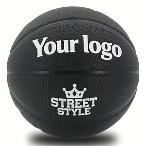 Aiju Fabrik Großhandel Hochwertige PU-Leder-Basketbälle Größen 5/6/7 Geeignet für Vereinstraining und Freizeitbasketball - Product Image 1