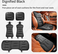Housse de siège auto universelle en cuir Napa respirant de qualité supérieure, best-seller, avec coussin de siège auto