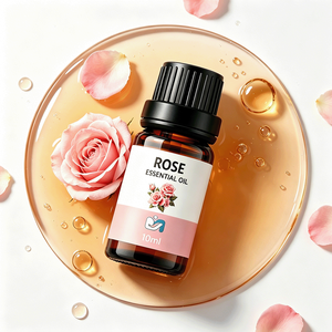 Ingredientes vegetales naturales para relajar, nutrir la piel y mejorar el estado de ánimo. Aceite Esencial de Rosas para Difusor de Aromaterapia. - Product Image 1