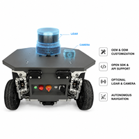 Châssis à chenilles en caoutchouc OEM AGI pour robot domestique humanoïde IA, base UGV pour bras robotique industriel et pièces AMR pour logistique autonome