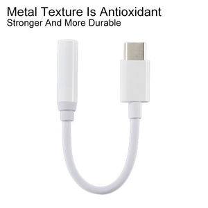 Tipo-C A 3.5mm Nuovo <span class=keywords><strong>di</strong></span> Ricarica Audio <span class=keywords><strong>Jack</strong></span> <span class=keywords><strong>Per</strong></span> <span class=keywords><strong>Cuffie</strong></span> <span class=keywords><strong>di</strong></span> Tipo C Adattatore - Product Image 2